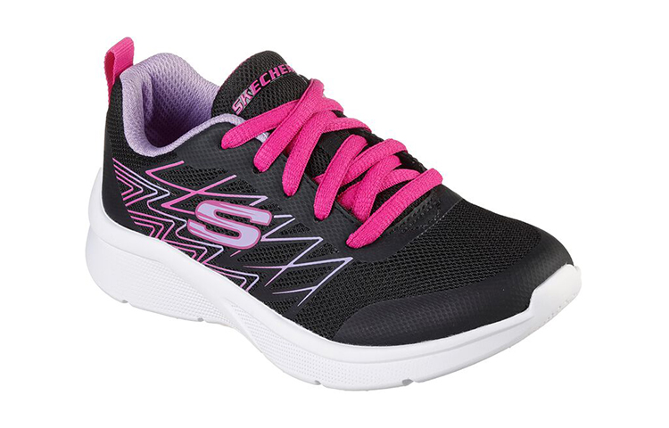 Lookbook (Youth) Skechers Microspec 'Bright Runner Black' 302469L-BLK