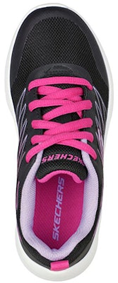 (Youth) Skechers Microspec 'Bright Runner Black' 302469L-BLK Shop (Youth) Skechers Microspec 'Bright Runner Black' 302469L-BLK