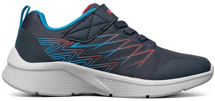 (Youth) Skechers Microspec 'Blue Red' 403770L-NVRD Order (Youth) Skechers Microspec 'Blue Red' 403770L-NVRD