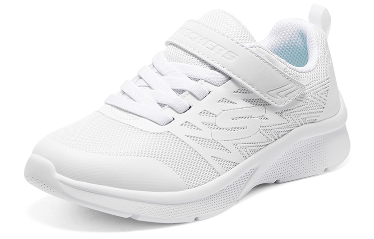 Lookbook (JR) Skechers Microspec ''Weiß'' 302617L-WHT