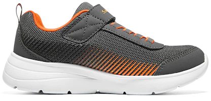 Order 大童 Skechers 舒適氣質 耐磨減震 兒童休閒鞋 灰橘