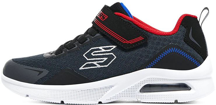 preschool-skechers-running-shoes-black-grey-non-slip-durable-breathable-low-top-403820-l-bkcc