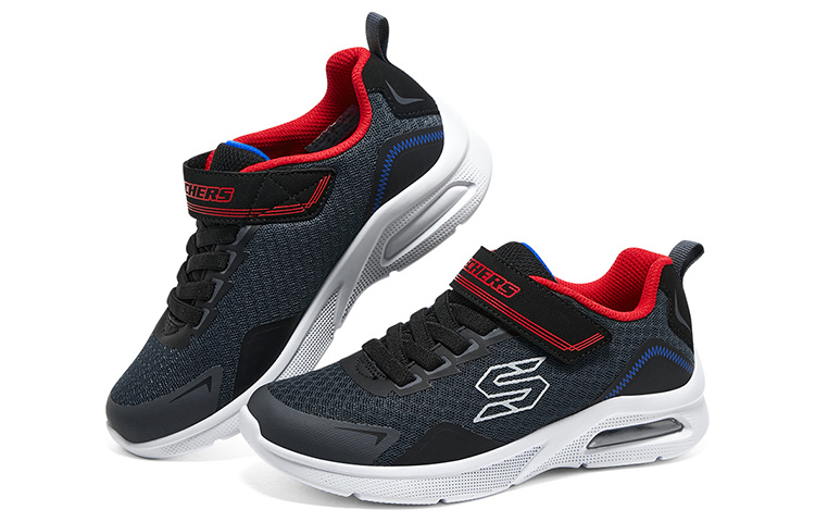 Shop (JR) Skechers Microspec Max-Ravork Sneaker ''Schwarz Rot'' 403820L-BKCC