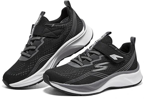 (JR) Skechers Microspec Max ''Schwarz Grau'' 403950L-BKCC Shop (JR) Skechers Microspec Max ''Schwarz Grau'' 403950L-BKCC