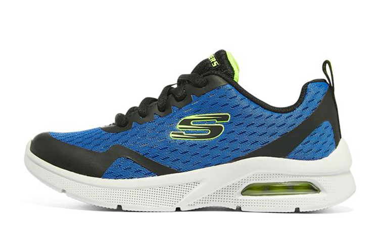 (Youth) Skechers Microspec Max 'Blue Black' 403774L-RYBK