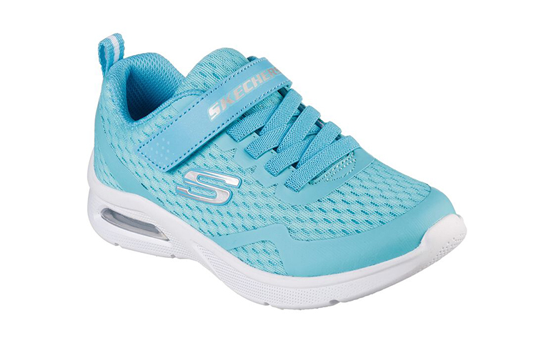 Lookbook (Youth) Skechers Microspec Max 'Blue White' 302377L-AQUA