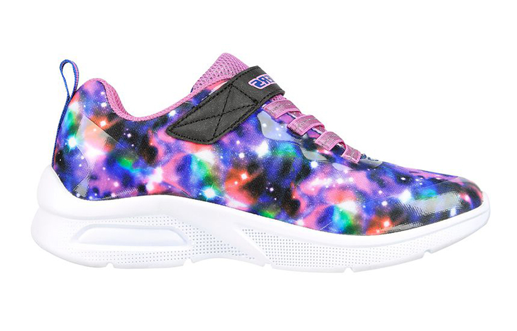 Order (Youth) Skechers Microspec Max 'Spiral Galaxy Black Multicolor' 302369L-BKMT