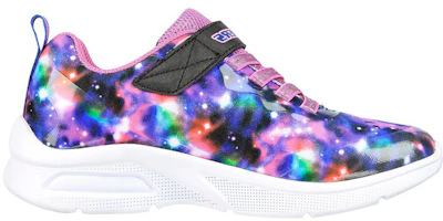 Order 大童 Skechers Microspec Max - 螺旋银河 休闲運動鞋 黑彩