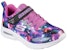 (JR) Skechers Microspec Max 'Spiral Galaxy Hitam Pelbagai Warna' 302369L-BKMT