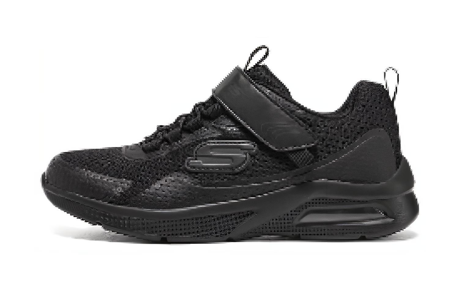 (Youth) Skechers Microspec Max Torvix Slip-on Trainers 'Black' 405239L-BBK