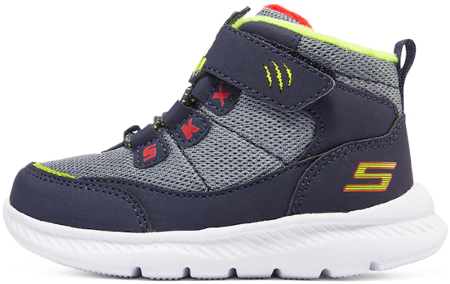 (Youth) Skechers Microspec Zovox Blended Velcro Shoes 'Navy Grey' 407307N-NVLM Buy (Youth) Skechers Microspec Zovox Blended Velcro Shoes 'Navy Grey' 407307N-NVLM