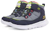 Shop (Youth) Skechers Microspec Zovox Blended Velcro Shoes 'Navy Grey' 407307N-NVLM