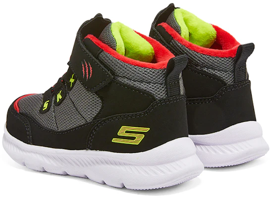 (Youth) Skechers Microspec Zovox Blended Velcro Shoes 'Black Grey Red' 407307N-BKRD Purchase (Youth) Skechers Microspec Zovox Blended Velcro Shoes 'Black Grey Red' 407307N-BKRD