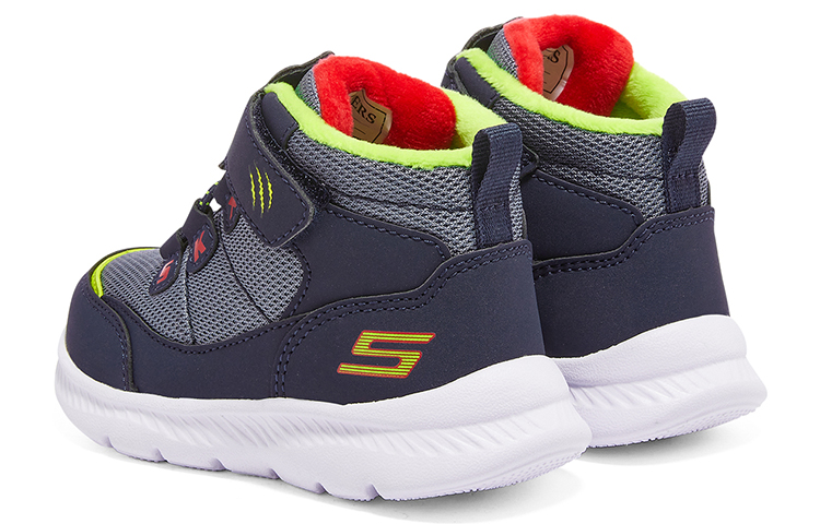 Purchase (Youth) Skechers Microspec Zovox Blended Velcro Shoes 'Navy Grey' 407307N-NVLM