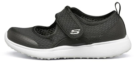 (Youth) Skechers Microstrides 'Black Mary Jane' 302513L-BLK (Youth) Skechers Microstrides 'Black Mary Jane' 302513L-BLK