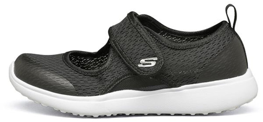 (Youth) Skechers Microstrides 'Black Mary Jane' 302513L-BLK Buy (Youth) Skechers Microstrides 'Black Mary Jane' 302513L-BLK