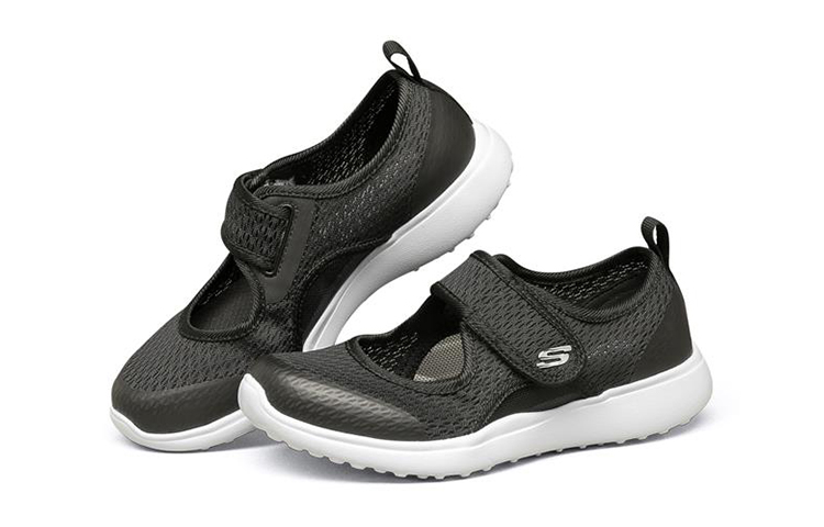 Lookbook (Youth) Skechers Microstrides 'Black Mary Jane' 302513L-BLK