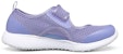(JR) Skechers Microstrides 'Biru Ungu Mary Jane' 302513L-PERI