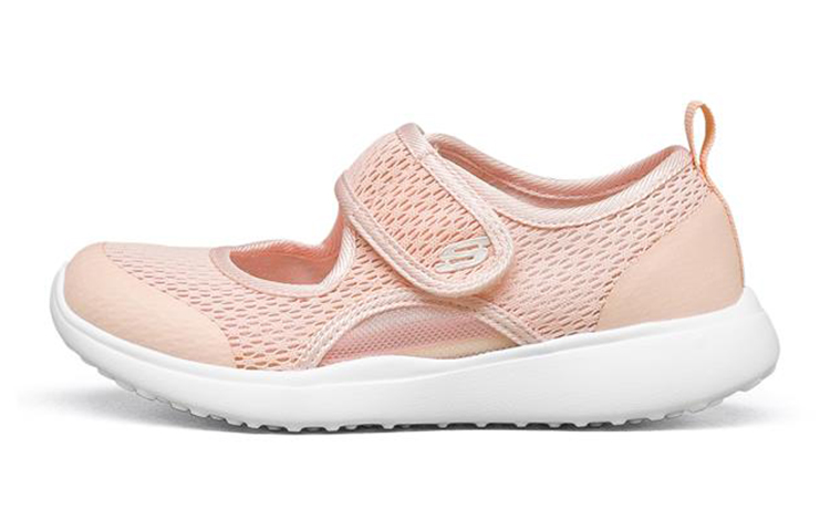 (Youth) Skechers Microstrides 'Light Pink Mary Jane' 302513L-LTPK