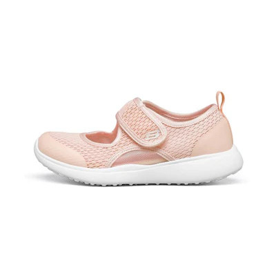 (Youth) Skechers Microstrides 'Light Pink Mary Jane'