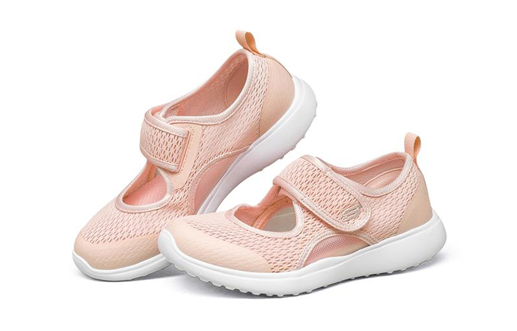 Lookbook (Youth) Skechers Microstrides 'Light Pink Mary Jane' 302513L-LTPK