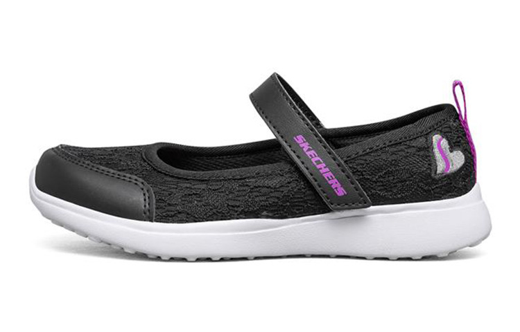 (Youth) Skechers Microstrides 'Mary Jane Black' 302075L-BLK