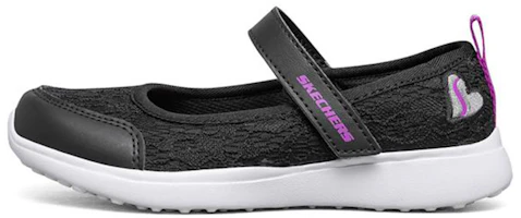(Youth) Skechers Microstrides 'Mary Jane Black' 302075L-BLK (Youth) Skechers Microstrides 'Mary Jane Black' 302075L-BLK