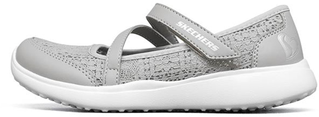 (Youth) Skechers Microstrides 'Mary Jane Grey' 302515L-GRY Buy (Youth) Skechers Microstrides 'Mary Jane Grey' 302515L-GRY
