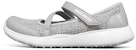 (JR) Skechers Microstrides 'Mary Jane Kelabu' 302515L-GRY