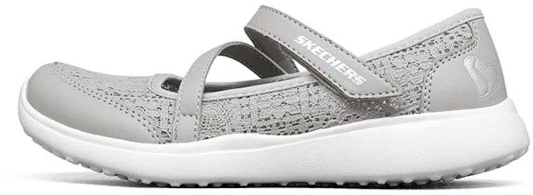 (Youth) Skechers Microstrides 'Mary Jane Grey' 302515L-GRY Buy (Youth) Skechers Microstrides 'Mary Jane Grey' 302515L-GRY
