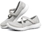 Lookbook (JR) Skechers Microstrides 'Mary Jane Kelabu' 302515L-GRY