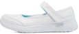 (JR) Skechers Microstrides 'Mary Jane Putih' 302606L-WHT