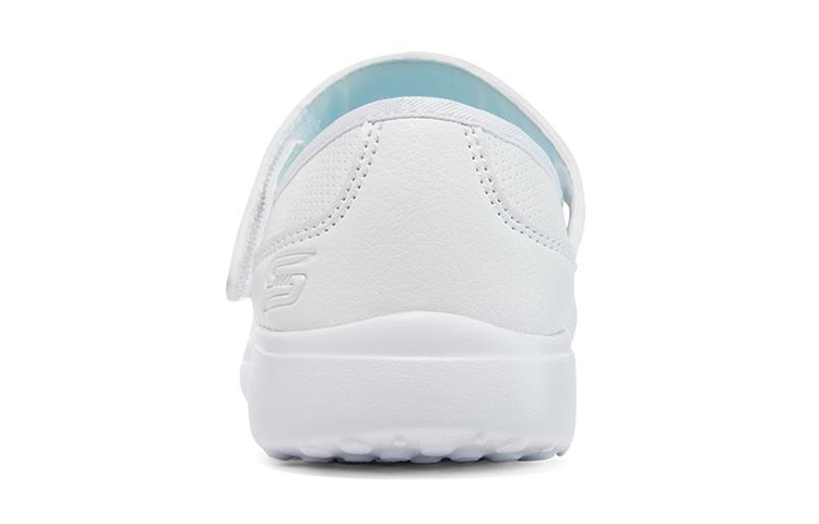 Shop (Youth) Skechers Microstrides 'Mary Jane White' 302606L-WHT