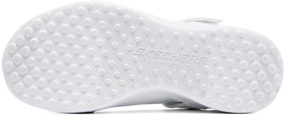 (Youth) Skechers Microstrides 'Mary Jane White' 302606L-WHT Purchase (Youth) Skechers Microstrides 'Mary Jane White' 302606L-WHT