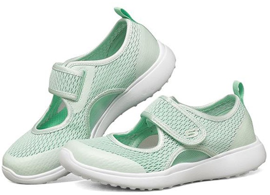 大童 Skechers Microstrides 瑪莉珍運動休閒鞋 薄荷色 Lookbook 大童 Skechers Microstrides 瑪莉珍運動休閒鞋 薄荷色