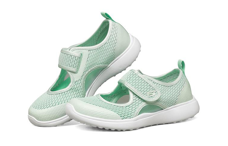 Lookbook (Youth) Skechers Microstrides 'Mint Mary Jane' 302513L-MNT