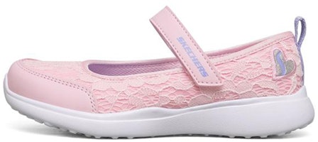 (Youth) Skechers Microstrides 'Pink Mary Jane' 302075L-PNK (Youth) Skechers Microstrides 'Pink Mary Jane' 302075L-PNK
