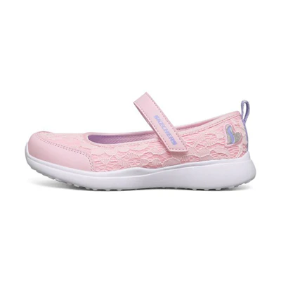(Youth) Skechers Microstrides 'Pink Mary Jane'
