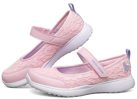 (Youth) Skechers Microstrides 'Pink Mary Jane' 302075L-PNK Lookbook (Youth) Skechers Microstrides 'Pink Mary Jane' 302075L-PNK