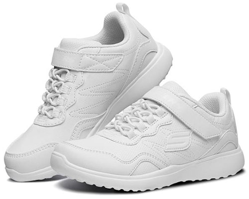 (Youth) Skechers Microstrides 'White' 85717L-WHT Shop (Youth) Skechers Microstrides 'White' 85717L-WHT