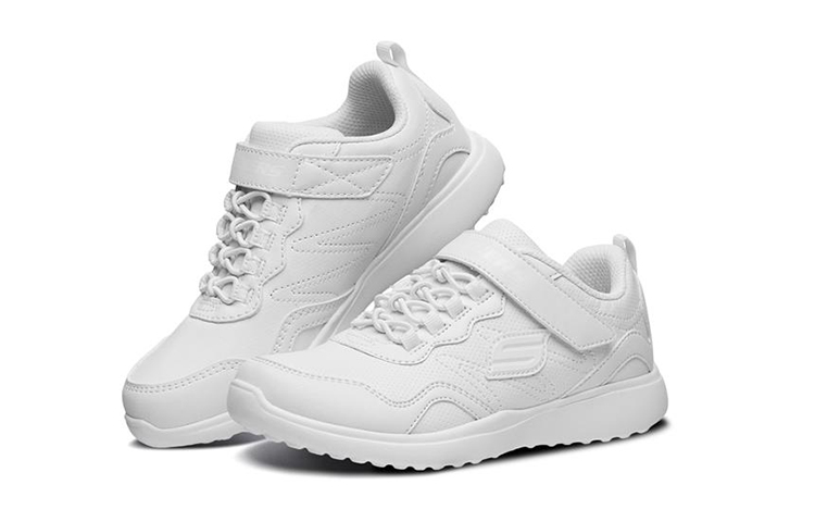 Shop (Youth) Skechers Microstrides 'White' 85717L-WHT