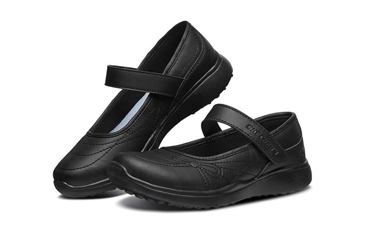 Lookbook (Youth) Skechers Microstrides School Sweetheart 'Black' 85715L-BBK