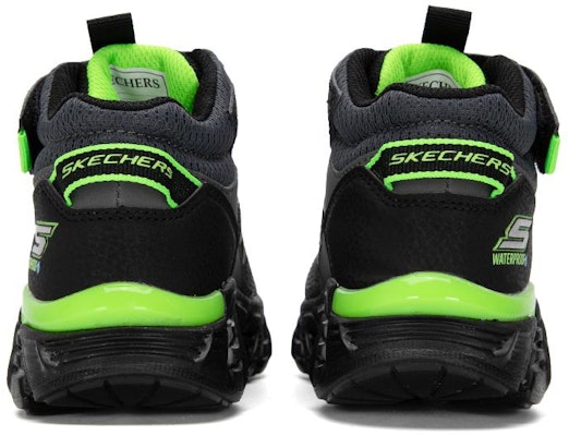 (Youth) Skechers Mid-Top Sneaker 'Black Green' 403806L-CBLM Shop (Youth) Skechers Mid-Top Sneaker 'Black Green' 403806L-CBLM