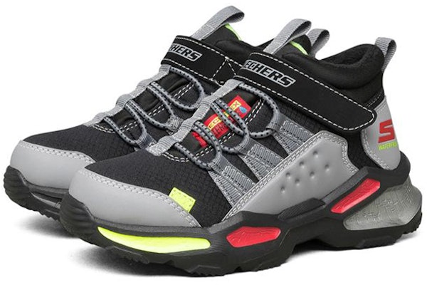 (Youth) Skechers Mid-Top Sneaker 'Grey Black' 403670L-GYBK Lookbook (Youth) Skechers Mid-Top Sneaker 'Grey Black' 403670L-GYBK