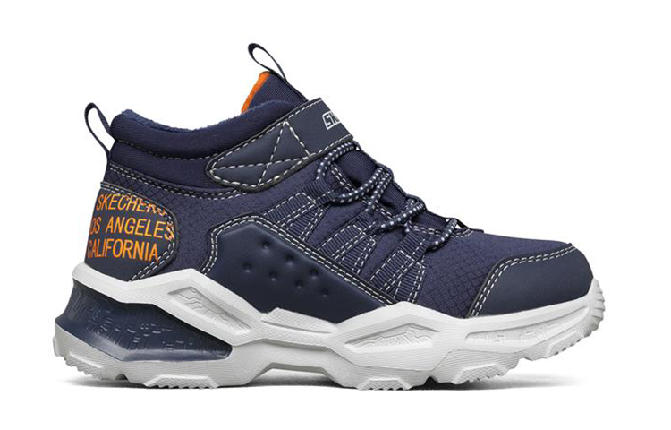 Order (Youth) Skechers Mid Top 'Navy Blue' 403670L-NVY