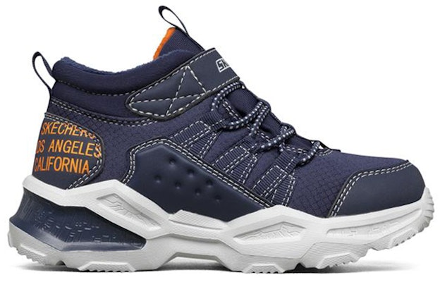 (Youth) Skechers Mid Top 'Navy Blue' 403670L-NVY Order (Youth) Skechers Mid Top 'Navy Blue' 403670L-NVY