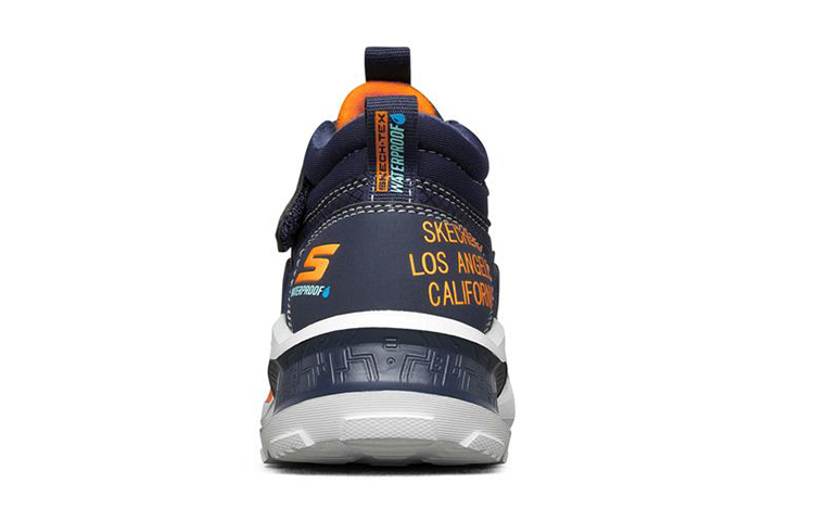 Shop (Youth) Skechers Mid Top 'Navy Blue' 403670L-NVY