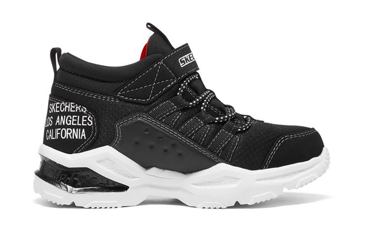 (Youth) Skechers Skech-Bots 'Black Red' 圖 2
