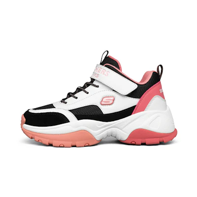 (Youth) Skechers Kozmiks 'Black Pink White'