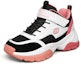 Lookbook (JR) Skechers Kozmiks 'Hitam Pink Putih' 664191L-WBPK